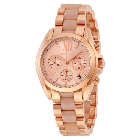 michael kors bradshaw watch rose gold